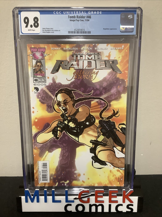 Tomb Raider #46 (2004) CGC Graded 9.8, White Pages, Adam Hughes Cover, Top Cow