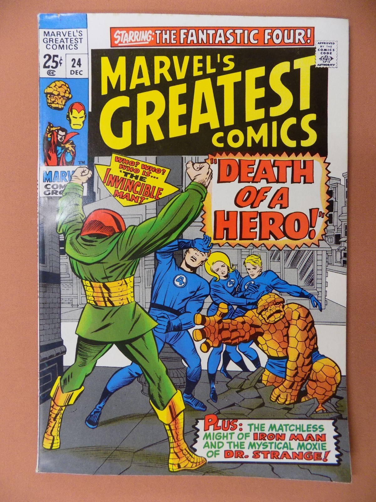 Marvel Collector's Item Classics #19-28 VF or Better