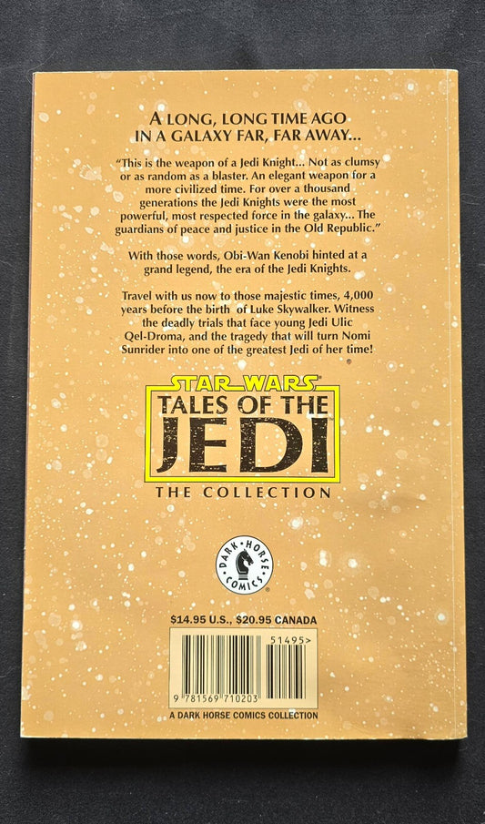 Star Wars Tales of The Jedi, The Collection By Tom Veitch (1st Ed. 1994)