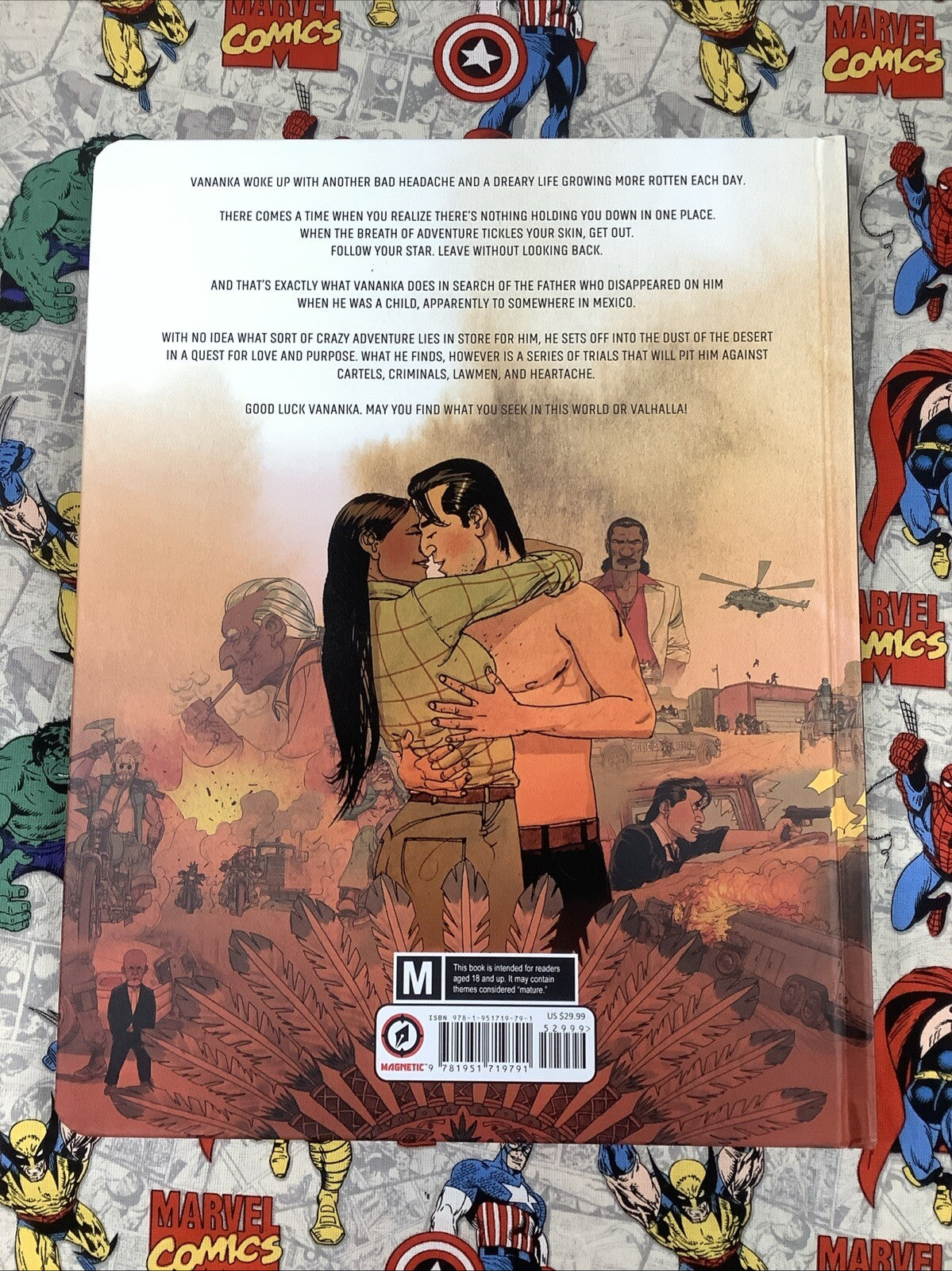 MEZKAL Hardcover Graphic Novel, Magnetic Press, Keven Stevens/Jef, 2022
