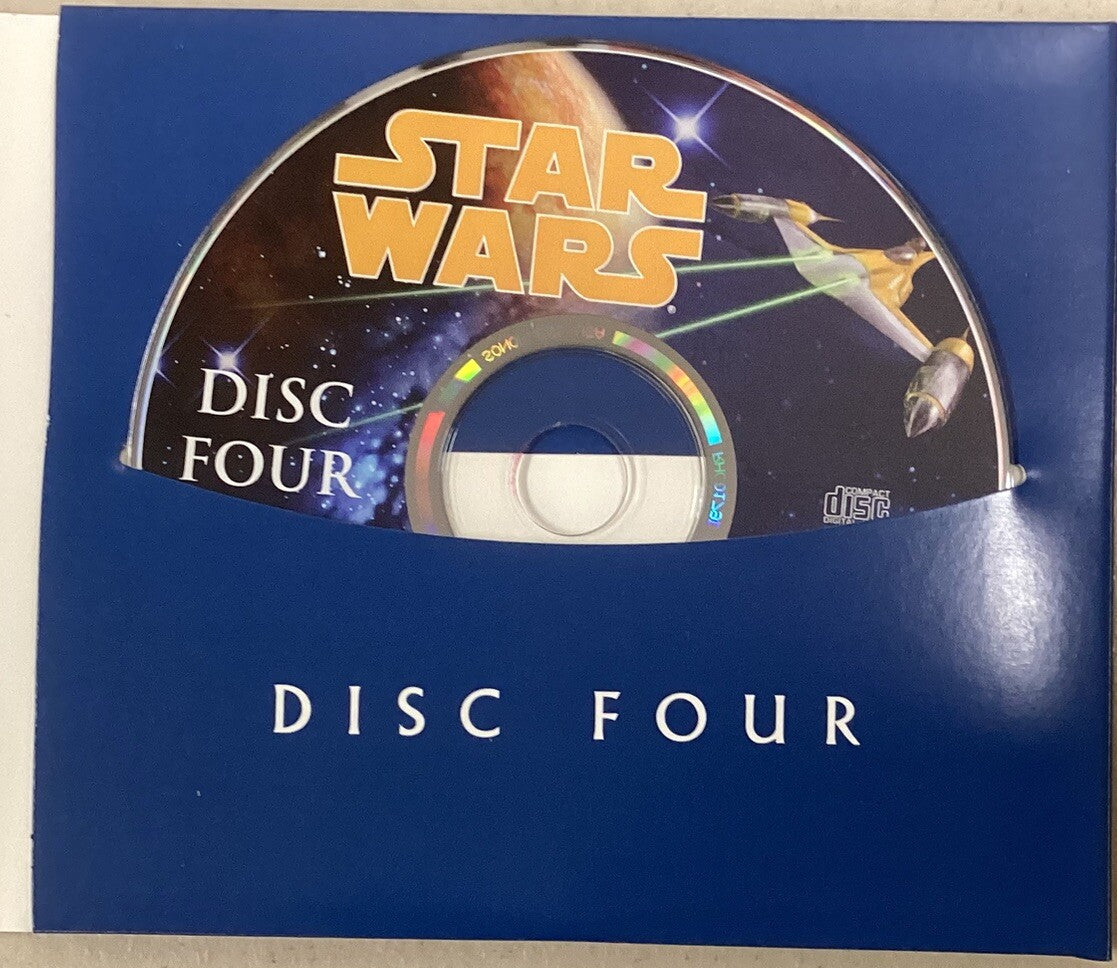 Star Wars: Episode II: Attack of the Clones by R A Salvatore Audiobook 9 Disc-JD