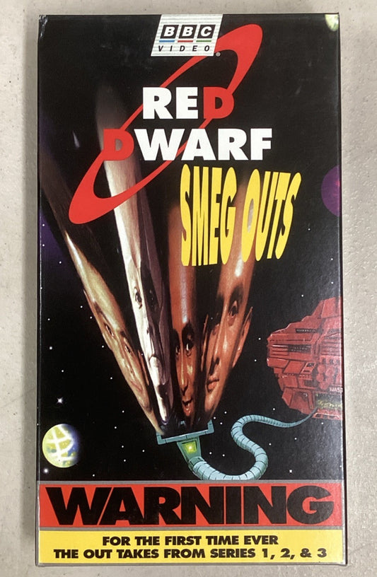 Red Dwarf Smeg Outs VHS BBC Video British TV Season Outer Space Comedy JD
