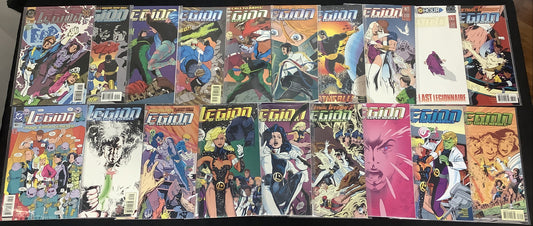 Legion Of Super-Heroes #54-110 + #0 + #1 Million Comic Lot, DC, 1st App Kinetix