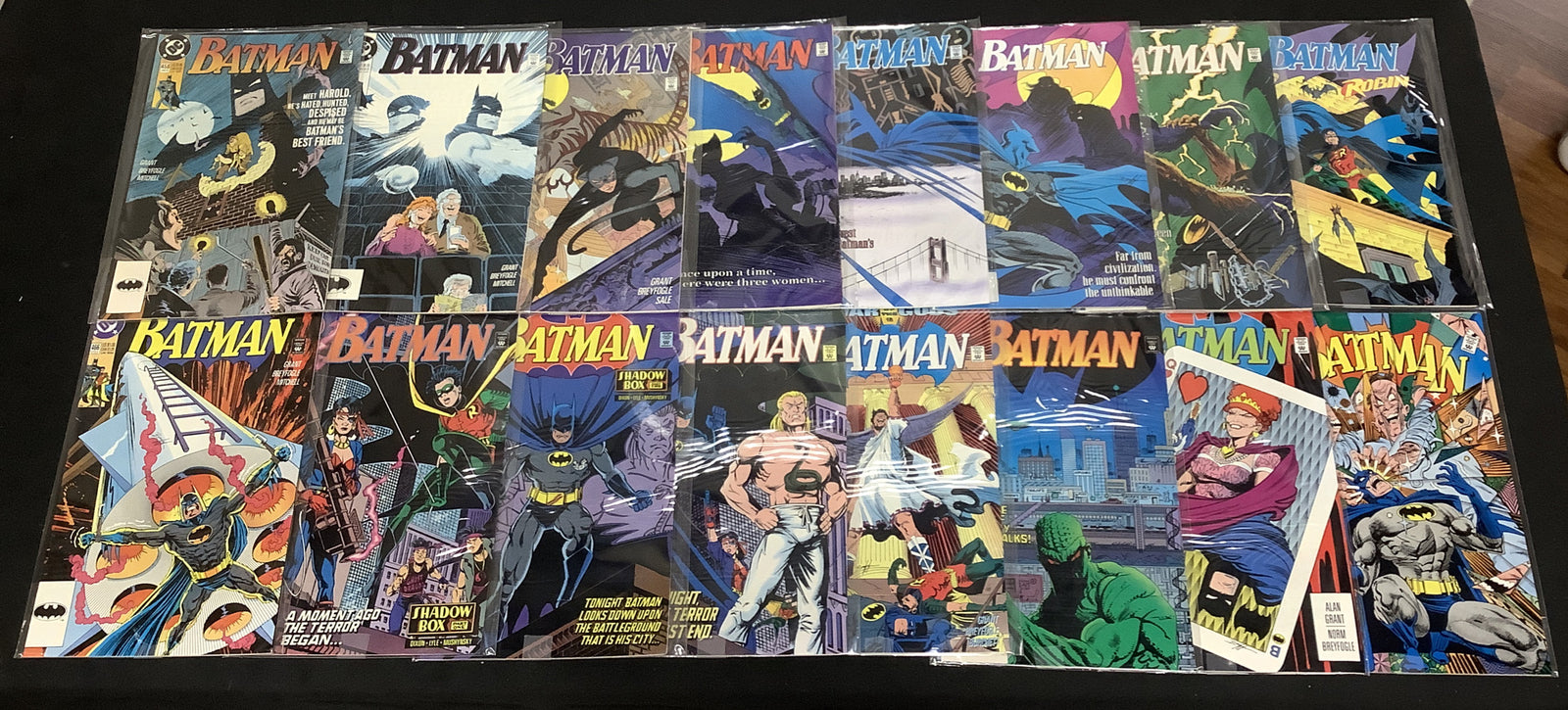Batman #458-488 Comic Lot, DC, Knightfall, 1st App Renee Montoya, 1992