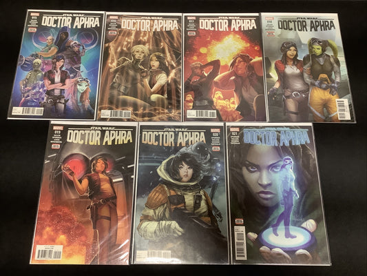 Star Wars: Doctor Aphra #15-21 Comic Lot, Marvel, Multiple First Appearances