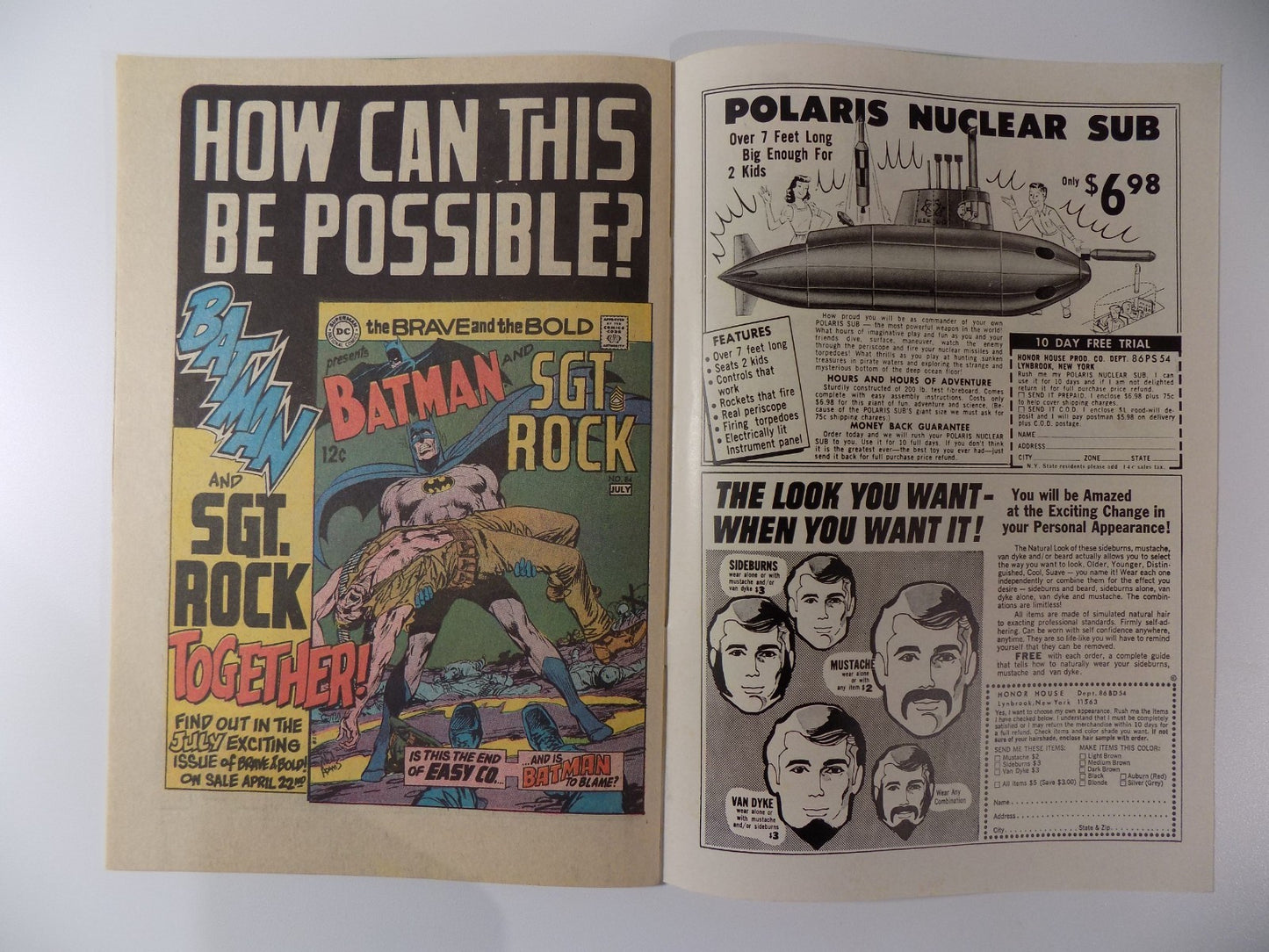 Captain Action #5 DC Comic july 1969 Fine+