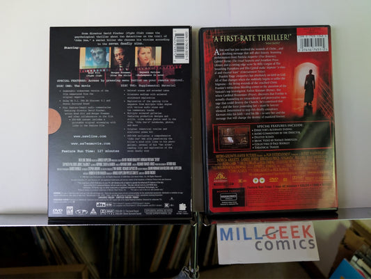 Se7en / Stigmata, 2 Movie Set (DVD) Like New -JD