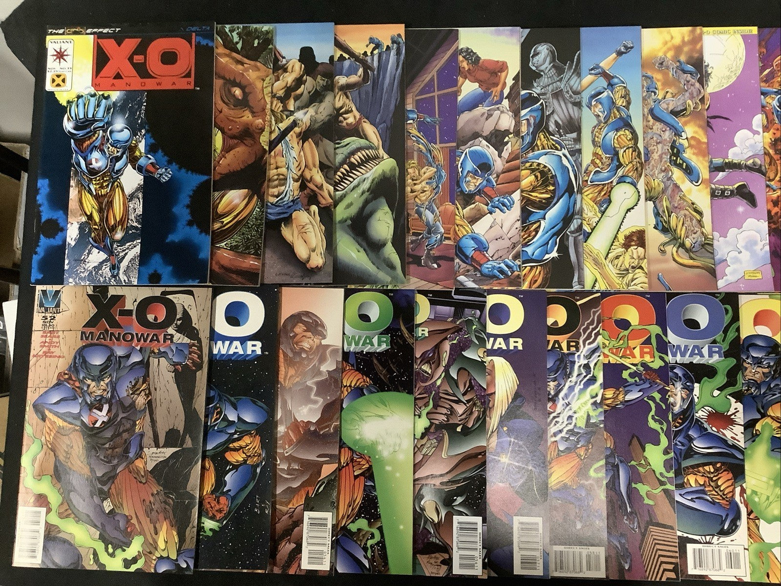 X-O Manowar #0-68 + Annual #1 Complete Comic Series, Valiant, 1st Shadowman