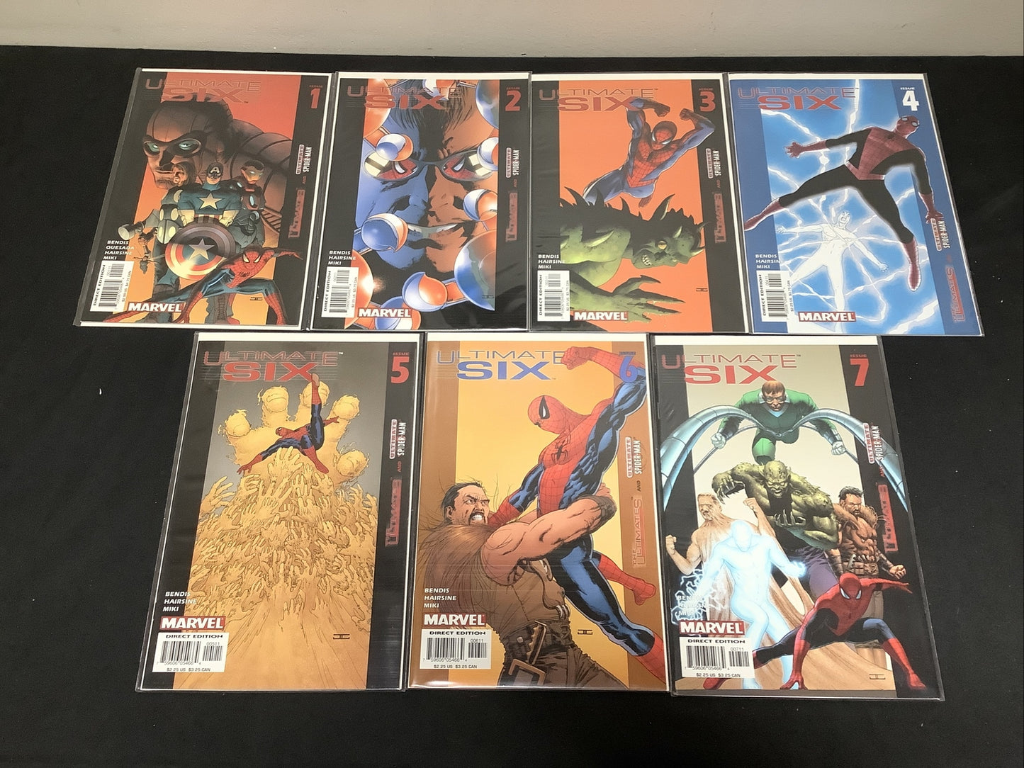 Ultimate Six #1-6 - Marvel Comics - (6 Comic Book Lot) -  (Brian Michael Bendis)