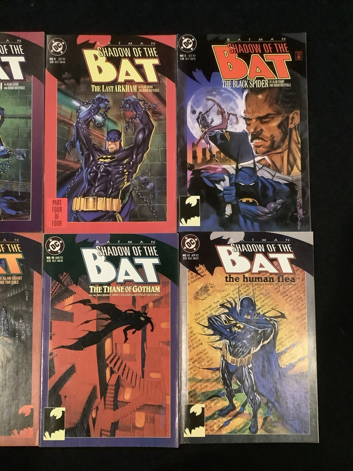Batman Shadow of the Bat #0-11 + Sealed #1 Comic Lot, DC Comics, 1st App Zsasz