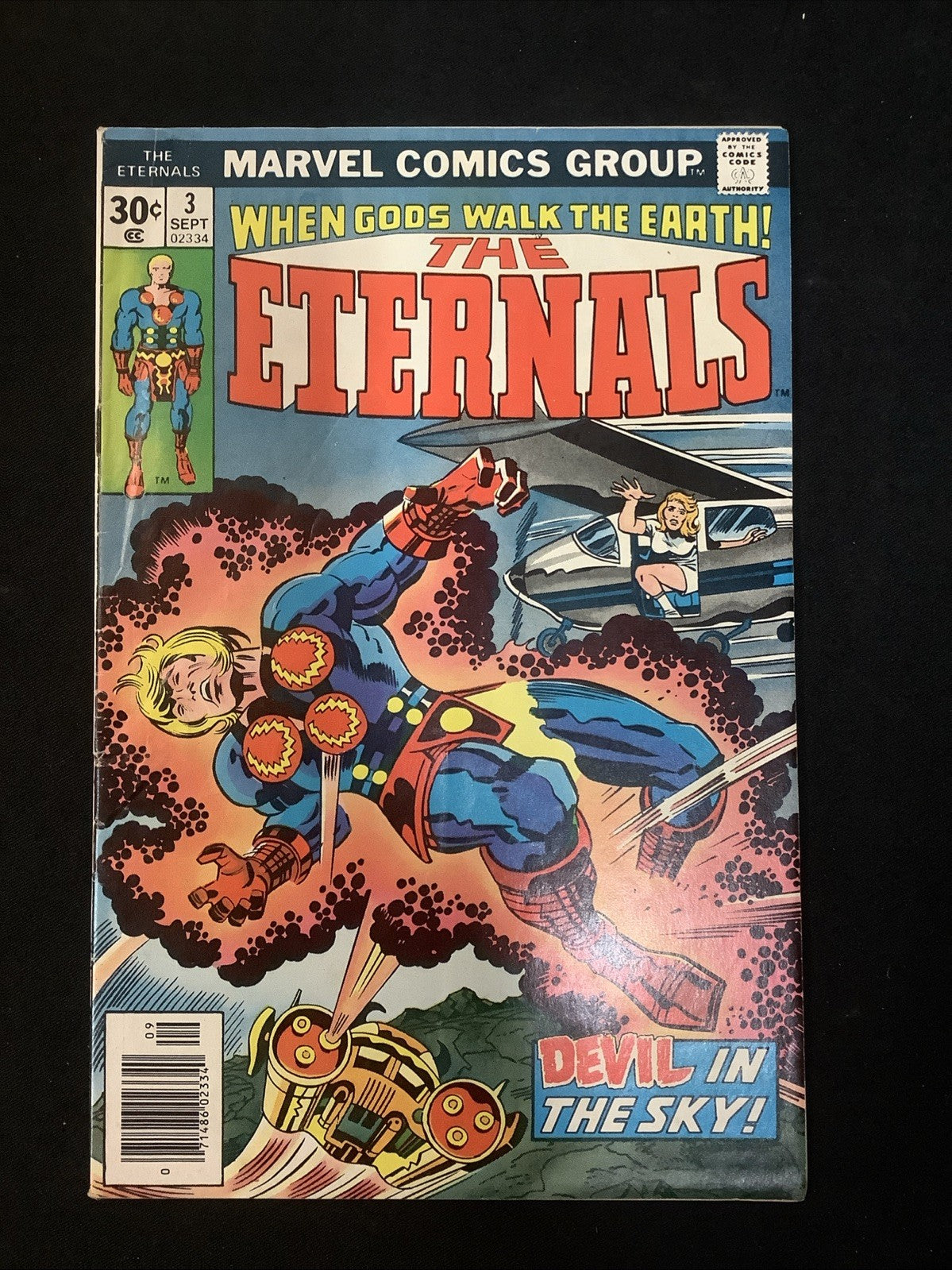 Eternals #1-5 Comic Lot, Marvel, Jack Kirby, 1st App The Eternals And Deviants