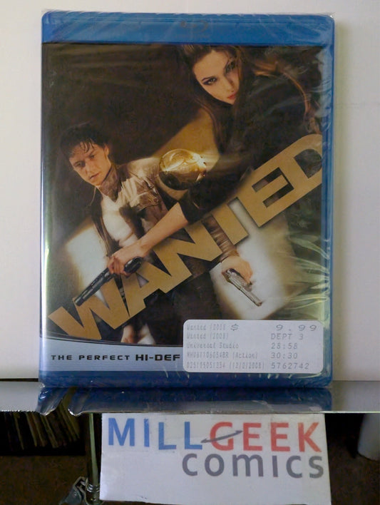 Wanted, James McAvoy (Blu-Ray 2008) Brand New -JD