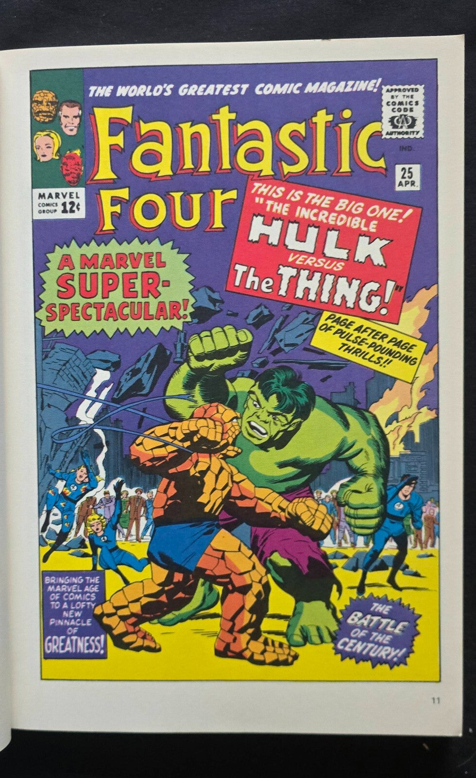 Marvel's Greatest Superhero Battles By Stan Lee (1st Ed Fireside 1978) Awesome!