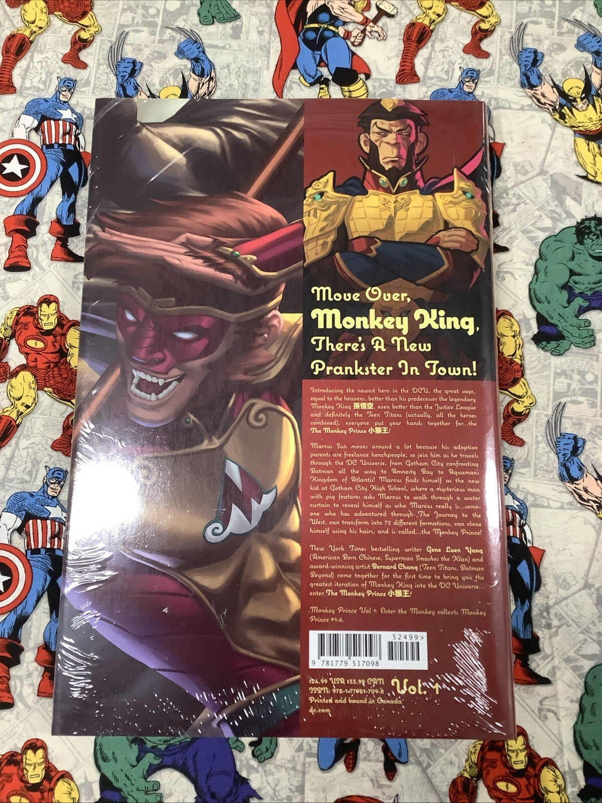 Monkey Prince Vol.1-Vol.2 Sealed Hardcover Set, DC Comics, Gene Luen Yang