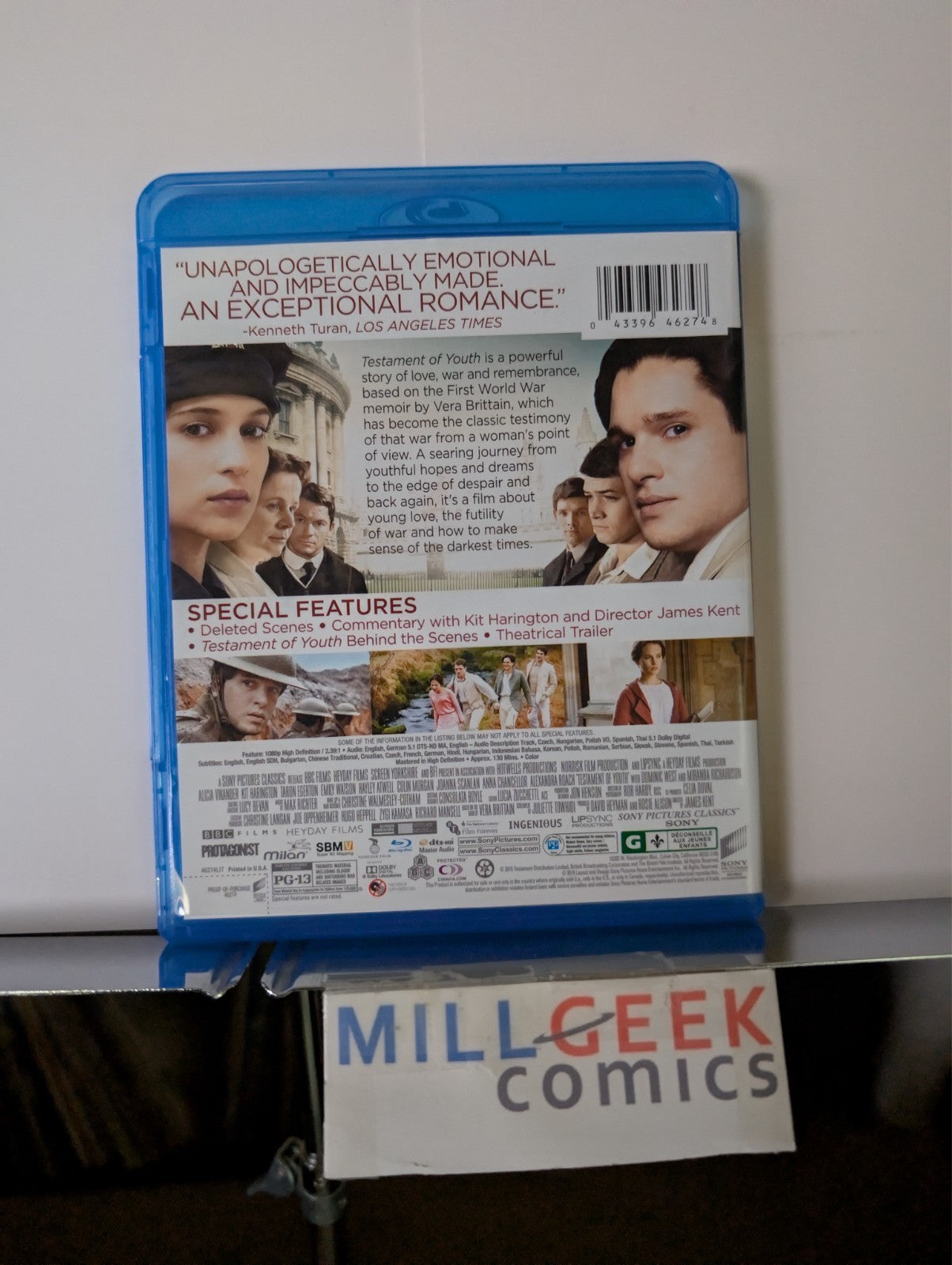 Testament of Youth / Passchendaele, 2 Movie Set (Blu-Ray) -JD