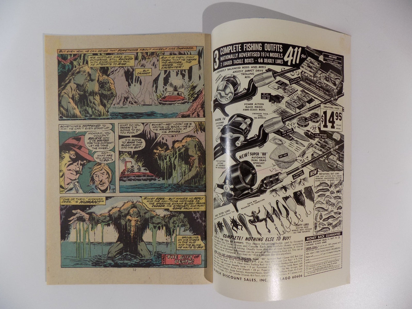 Man-Thing #7 Marvel Comic July 1974 Very Fine/Near Mint