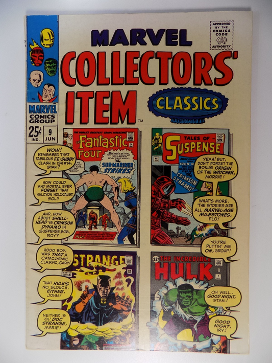 Marvel Collectors' Item Classics #9 Very Fine June 1967