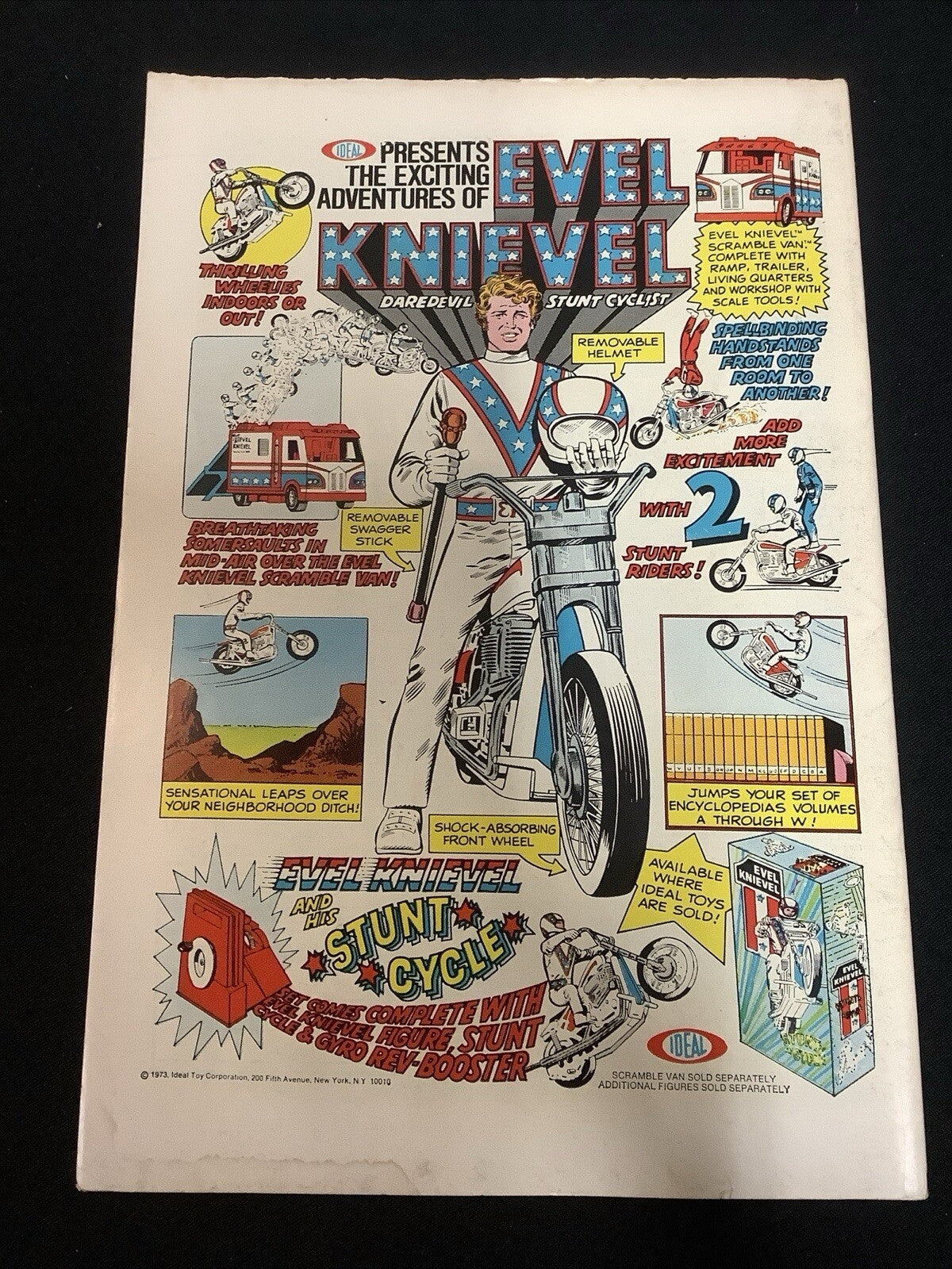 Ghost Rider #4 (February 1974) F/VF (7.0) “Death Stalks The Demolition Derby”