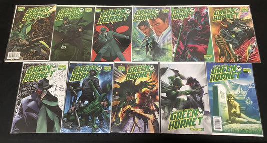 Green Hornet #1-#10 + Annual #1 Comic Lot, Dynamite, Kevin Smith Jonathan Lau