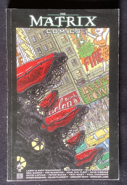 THE MATRIX COMICS TPB Graphic Novel Book #1 by Wachowski 2003 First Edition