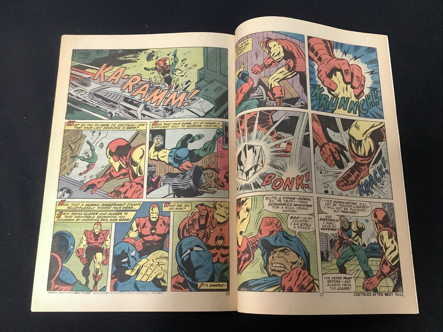 Iron Man #66 (Marvel Comics February 1974) NM- (9.2) Friedrich/Tuska