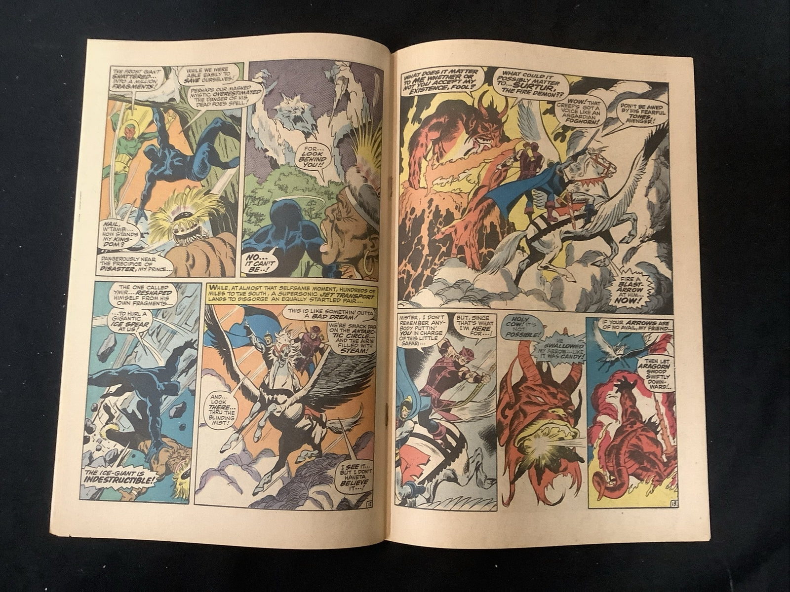 Avengers #61 (1969) F/VF (7.0) John Buscema/Roy Thomas, Dr. Strange Appearance