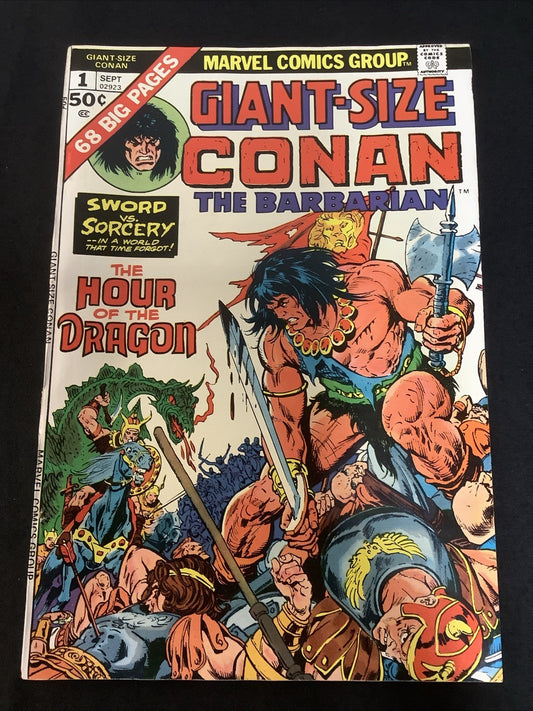Giant-Size Conan #1 (Marvel Comics September 1974) VF+ (8.5) Roy Thomas