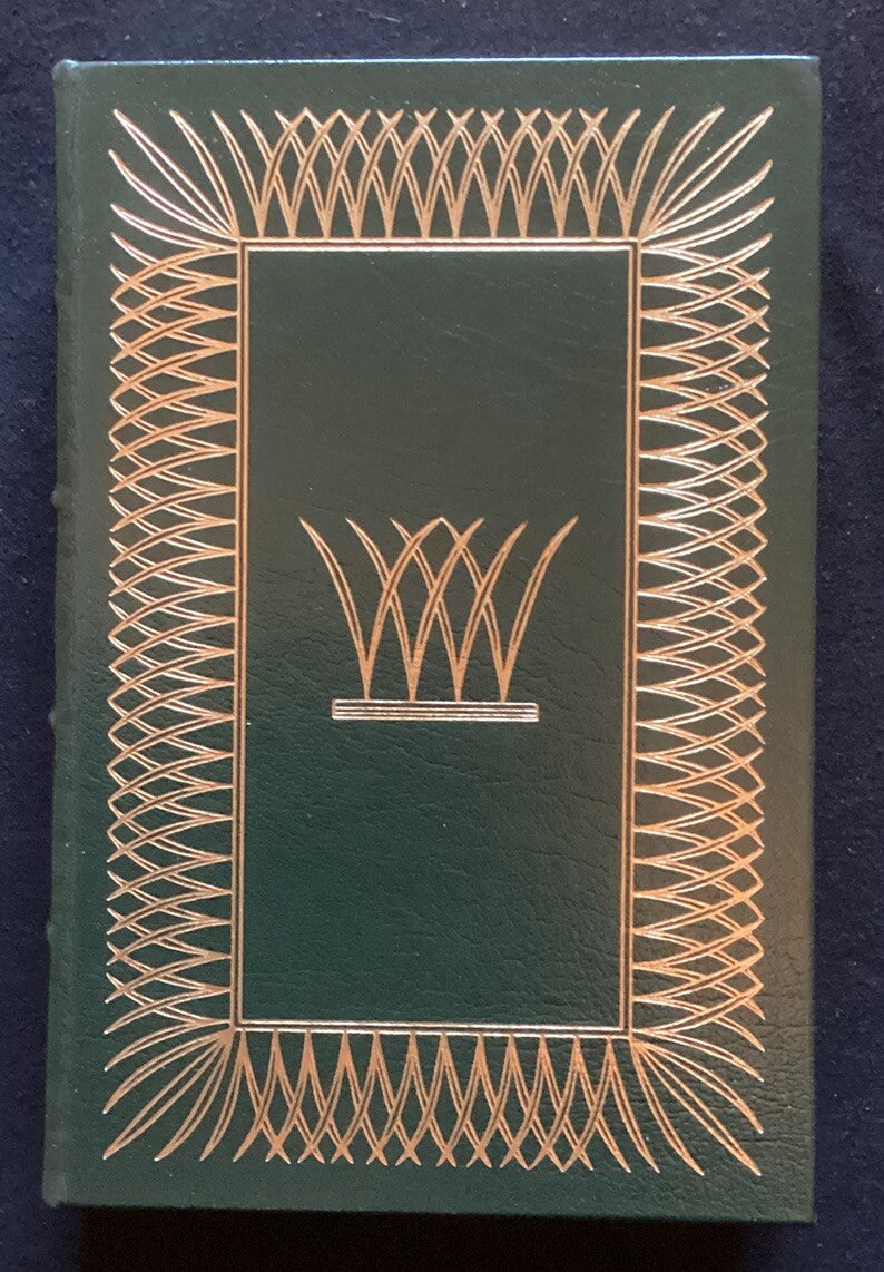1977 Leaves of Grass Walt Whitman Easton Press  Collectors Edition Leather -JD