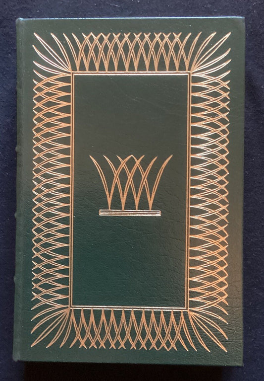 1977 Leaves of Grass Walt Whitman Easton Press  Collectors Edition Leather -JD
