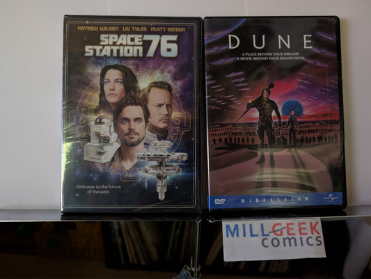 Space Station 76 & Dune (1984), 2 Movie Set (DVD) Like New -JD
