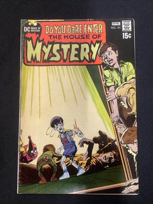 The House Of Mystery #191 (1971) F+ (6.5) Neil Adams/Berni Wrightson/Len Wein