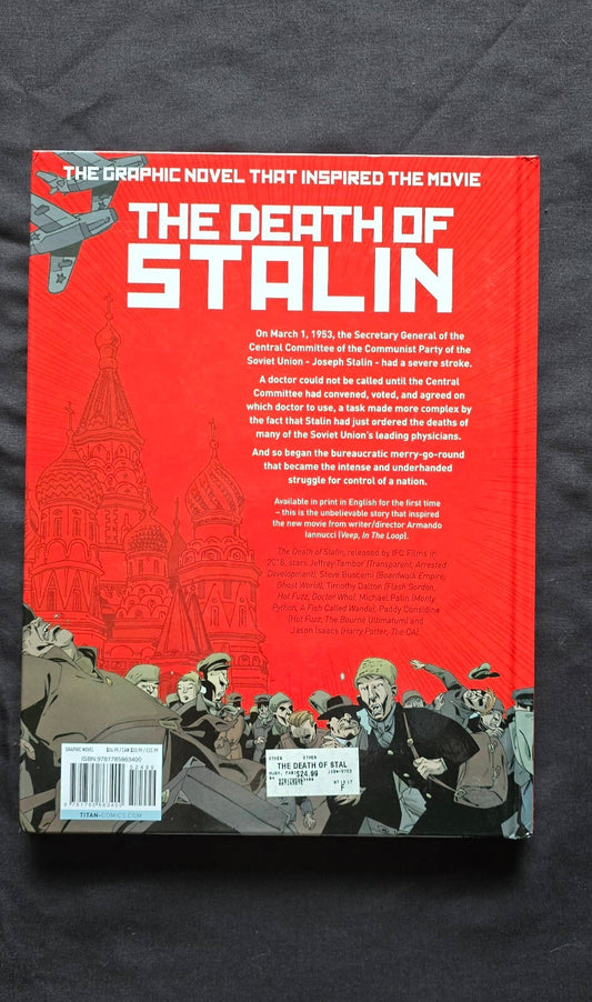 The Death Of Stalin Graphic Novel by Fabien Nury - Titan Comics - JD