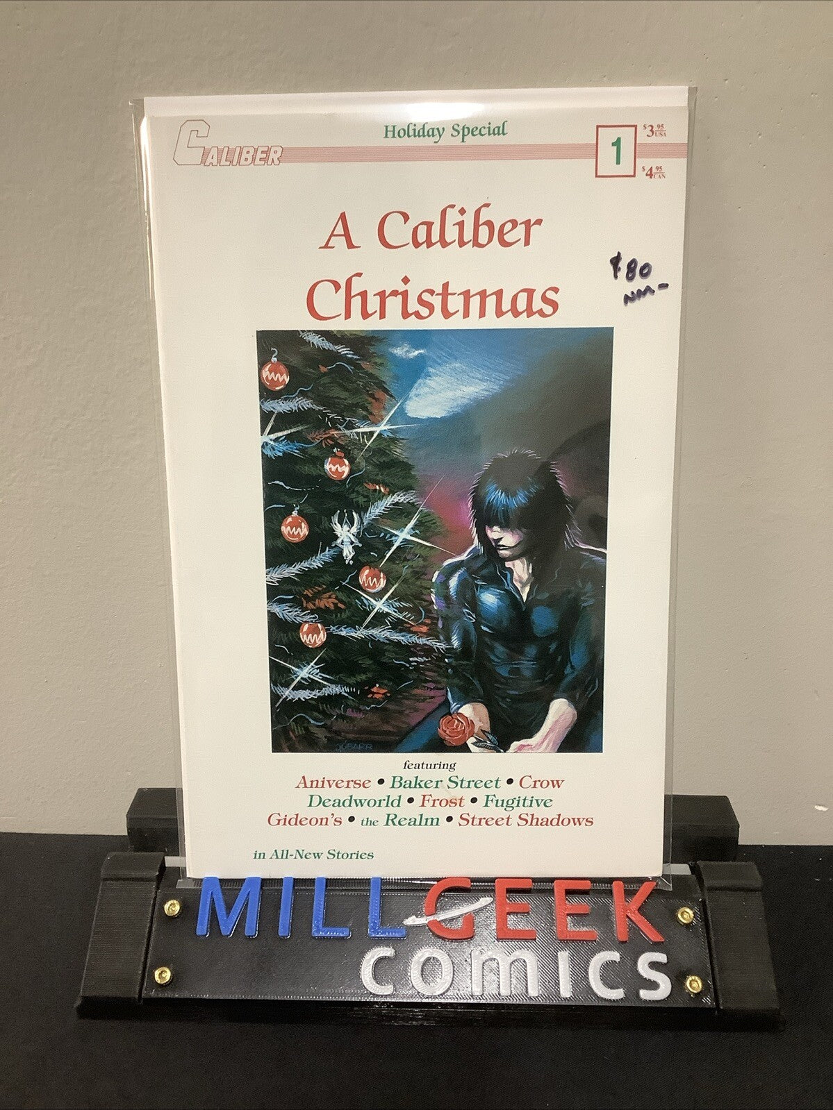 A Caliber Christmas #1 (1989) NM- (9.2) James O’Barr, The Crow Holiday Story