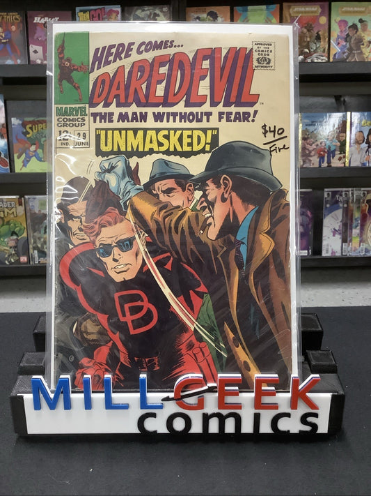 Daredevil #29 (Marvel Comics June 1967) Fine (6.0) Stan Lee/Gene Colan