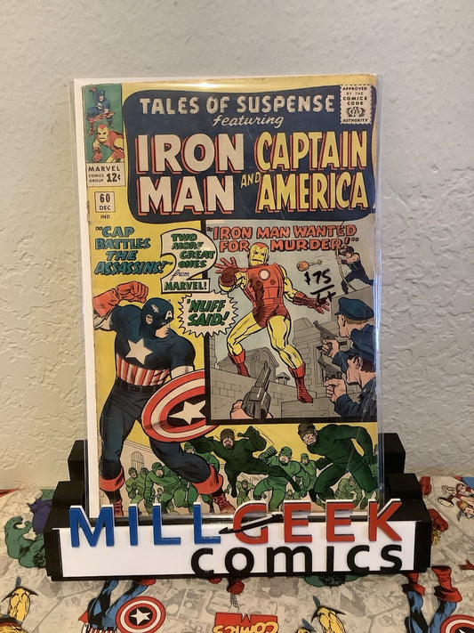 Tales of Suspense #60 (1964) G+ (2.5) Inner Wrap Detached Lower Staple