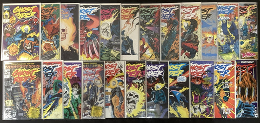 Ghost Rider #16-38 Comic Lot, 1st App Midnight Suns, Polybagged, High Grade!