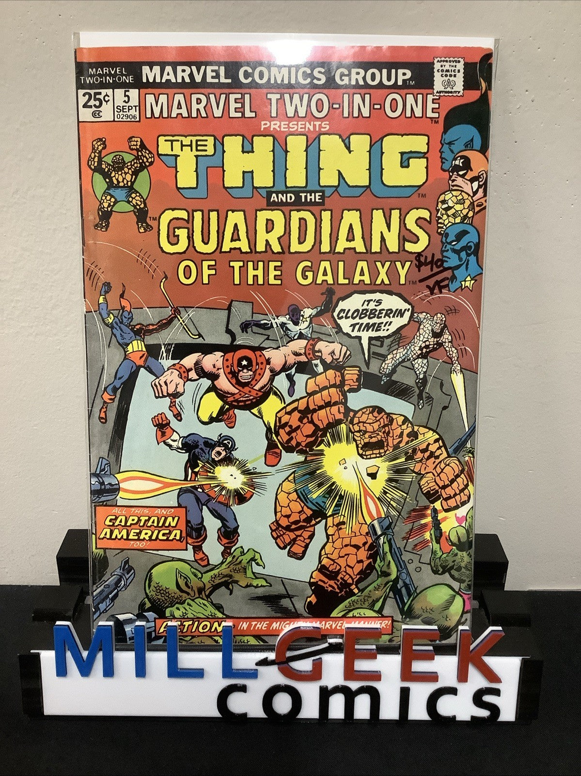 Marvel Two-in-One #5 (Marvel September 1974) VF (8.0) Guardians Of The Galaxy