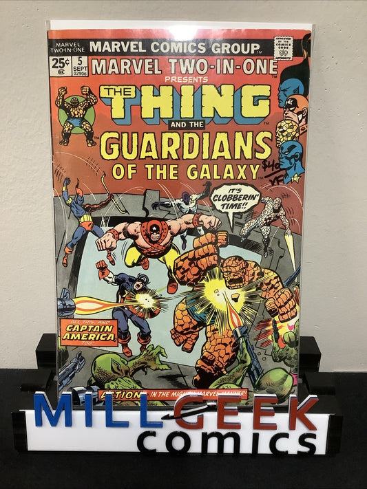 Marvel Two-in-One #5 (Marvel September 1974) VF (8.0) Guardians Of The Galaxy