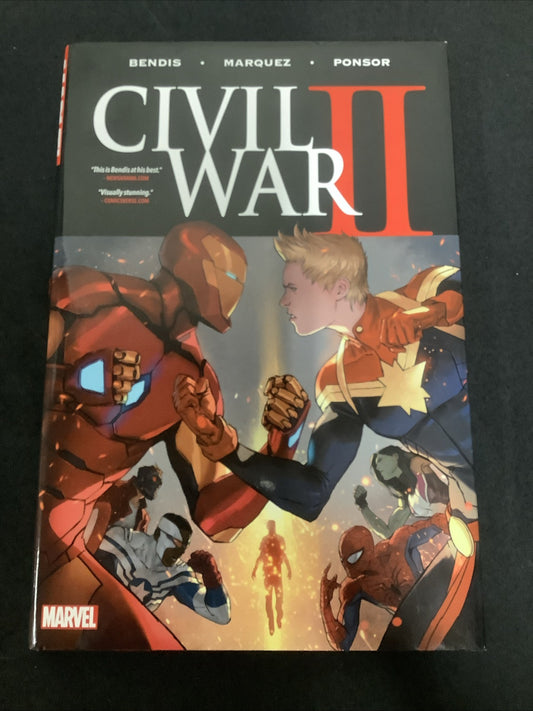 Civil War II (Marvel Comics 2017 HARDCOVER) Brian Michael Bendis