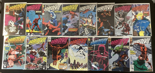 Daredevil #288-313 + Annuals #6-8 Comic Lot, Lee Weeks, Bullseye, High Grade