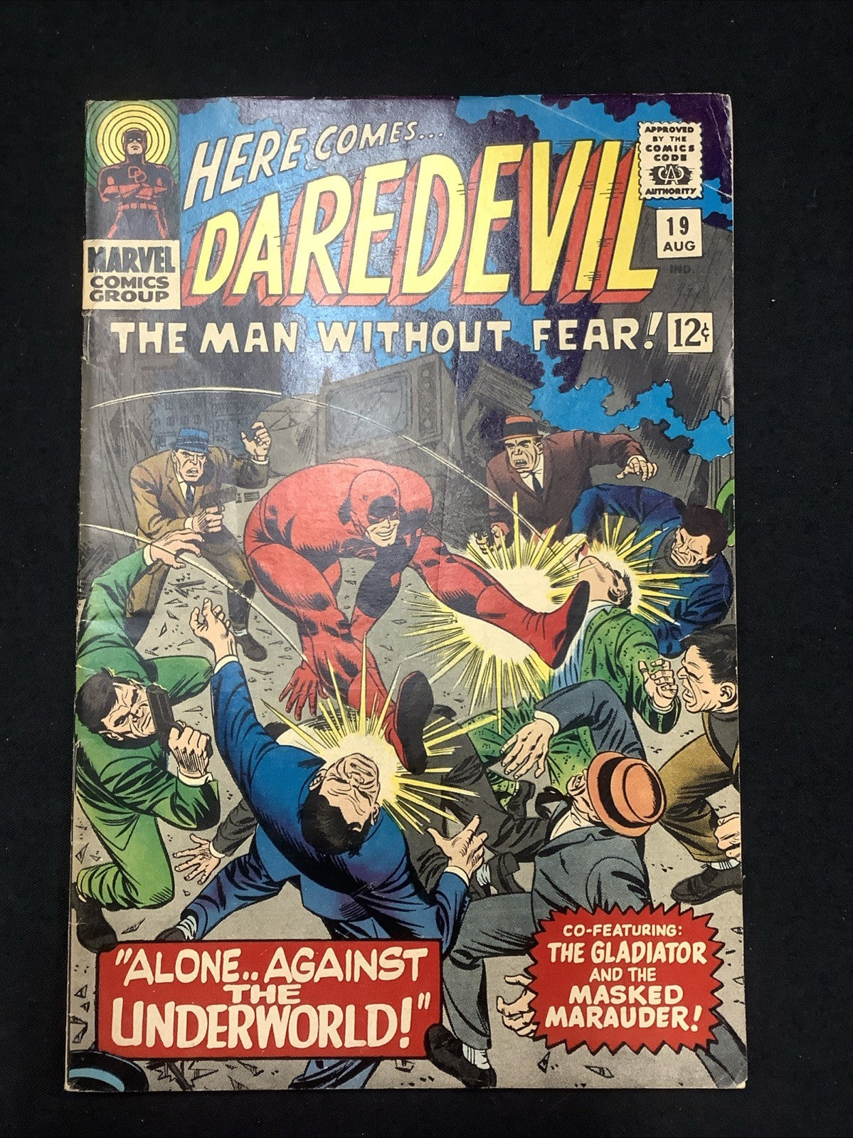 Daredevil #19 (Marvel Comics August 1966) VG/F (5.0) Stan Lee/John Romita