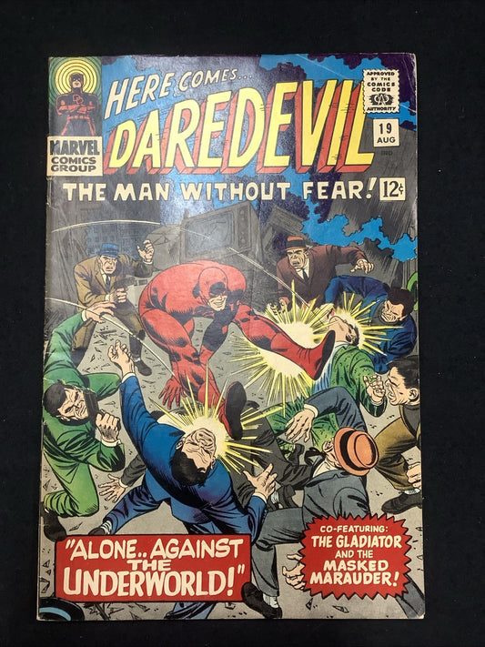 Daredevil #19 (Marvel Comics August 1966) VG/F (5.0) Stan Lee/John Romita