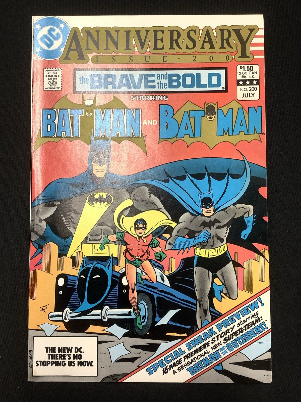 Brave and the Bold #200 (1983) VF/NM (9.0) 1st App Of The Outsiders (Team)
