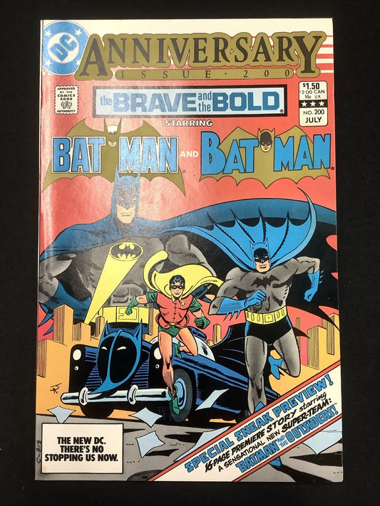 Brave and the Bold #200 (1983) VF/NM (9.0) 1st App Of The Outsiders (Team)