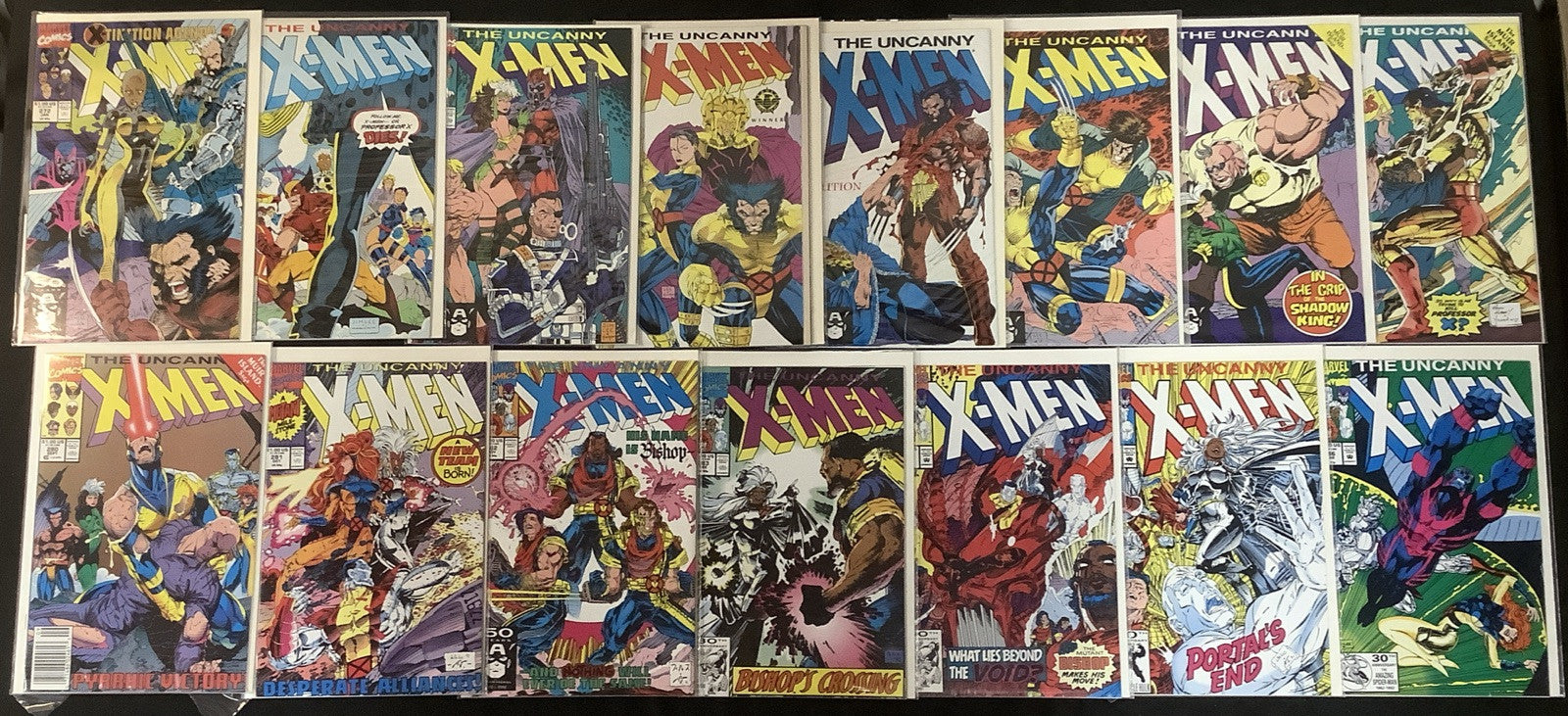 Uncanny X-Men #272-301 Comic Lot, Marvel, Chris Claremont/Jim Lee, HIGH GRADE!
