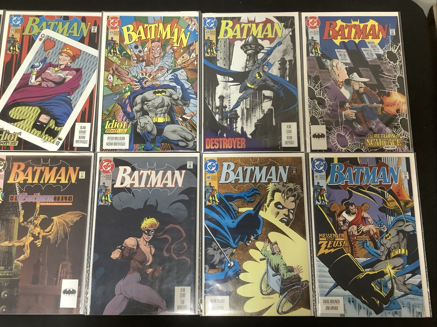 Batman #458-481 Comic Lot, Alan Grant/Norm Breyfogle, Renee Montoya, HIGH GRADE