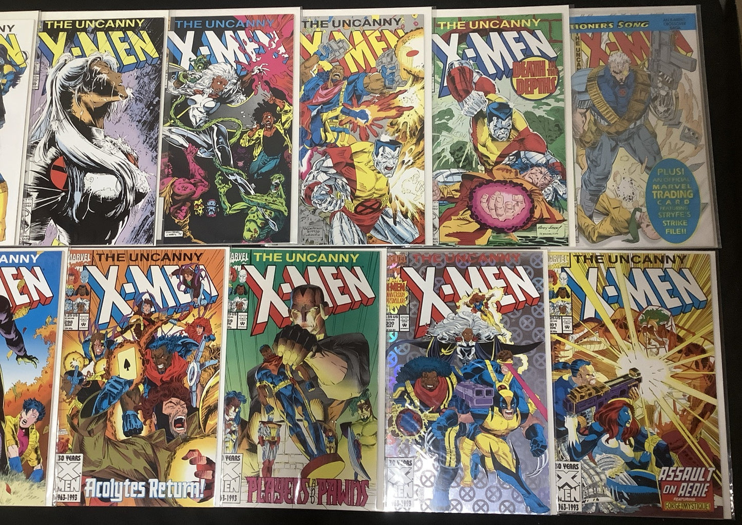 Uncanny X-Men #272-301 Comic Lot, Marvel, Chris Claremont/Jim Lee, HIGH GRADE!