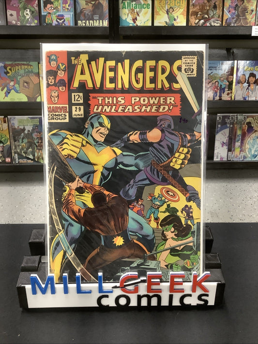 Avengers #29 (Marvel Comics June 1966) VG+ (4.5) Stan Lee/Don Heck