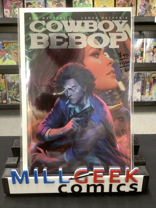 COWBOY BEBOP 1 1:50 FOIL LAU ARTGERM VARIANT COVER TITAN COMICS