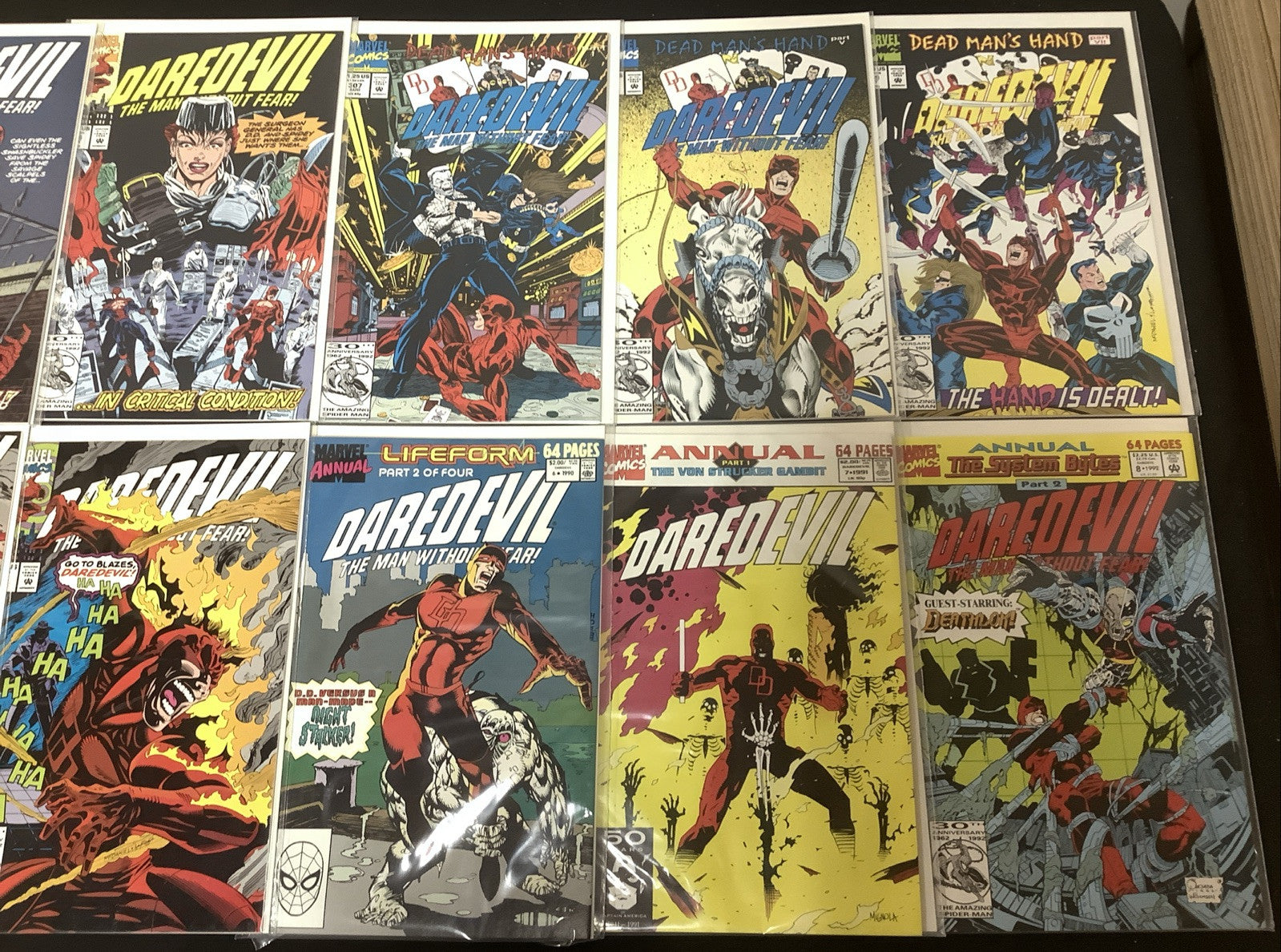Daredevil #288-313 + Annuals #6-8 Comic Lot, Lee Weeks, Bullseye, High Grade